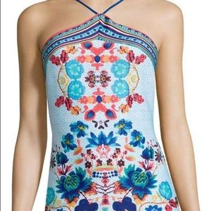 Bisou Bisou Body Con Strappy Floral Dress
